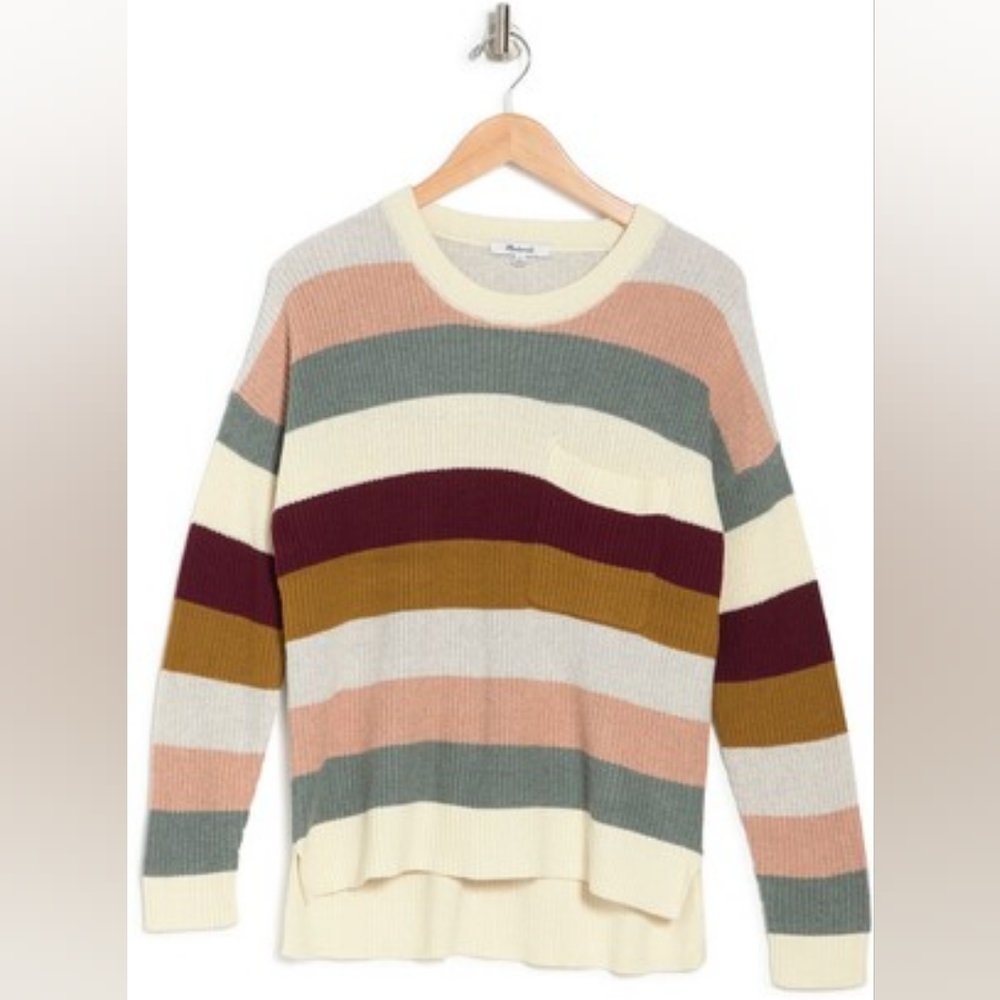 XXS Madewell knit striped sweater